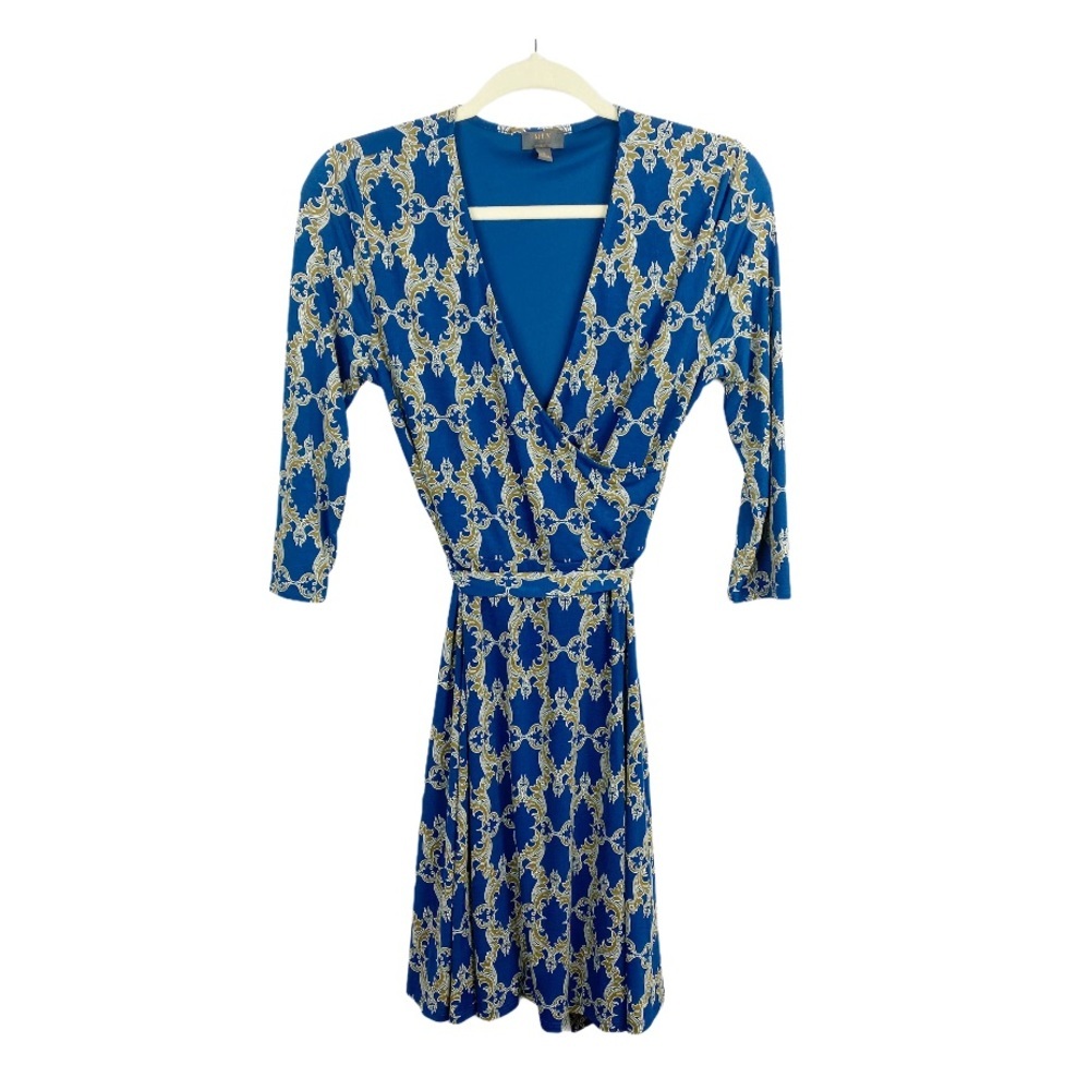 Mix By 41 Hawthorn Renesme Jersey Faux Wrap Dress